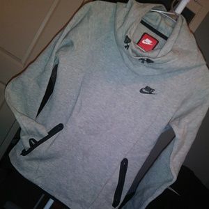 Nike collar pullover sweatshirt (free shipping)